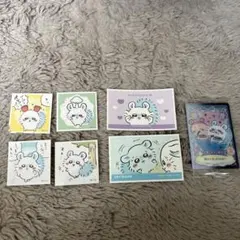 モモンガまとめ　ステッカー　ウエハースカード　セット