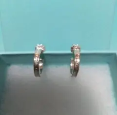 ティファニー ナローフープ ピアス(スモール) 1837