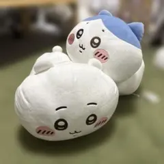 【ちいかわ】もっちるねそべりBIGぬいぐるみ ちいかわ ハチワレ セット