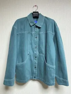 【ZARA】カバーオール 青緑色