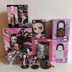 鬼滅の刃 禰豆子 ねずこ フィギュア まとめ セット 鬼化 ワーコレ ぽてっと