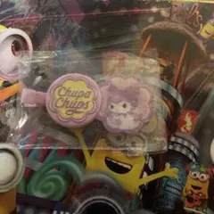 サンリオ　チュッパチャップスコラボ　 前髪クリップ　クロミ