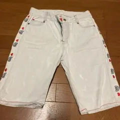 エンジェルブルー　デニム短パン　Lサイズ