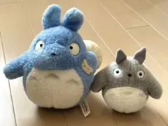 となりのトトロ、ビックサイズぬいぐるみ＋中小トトロ全3体セット