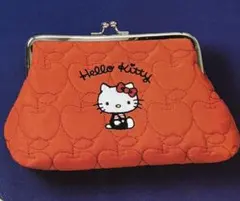 リンネル 2026年3月号増刊号付録のみハローキティ刺繍入りがま口ポーチ