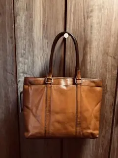 【現状お渡し】COACH メトロポリタントート ショルダーバッグ ブラウン