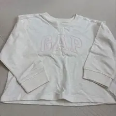 【未着用】Gap 長袖カットソー ホワイト 100