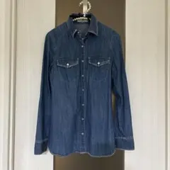 Viaggio blu デニムシャツ 羽織り VICKY ビッキーのサムネイル