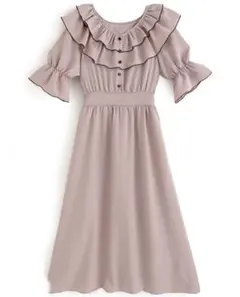 フレアワンピース　【試着のみ】