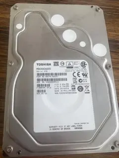 TOSHIBA 内蔵型HDD 4TB健康状態 注意 使用時間 304時間 - メルカリ