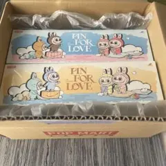 イニシャルラブブ PIN FOR LOVE 2箱 未開封 Labubu