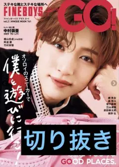 FINE BOYS +plus GO!vol.2 切り抜き2025年3月発売