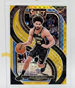 24-25 Panini gold Ajay Mitchell RC /10