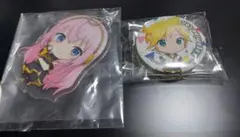 プロセカ ボカロ ローソンくじ 巡音ルカ 鏡音レン アクスタ 缶バッジ