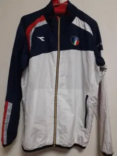 Diadora ナイロンジャケット イタリア国旗