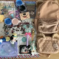 ディズニー　キャラクターグッズセット　ダッフィー　リュック　レイニーデイズ