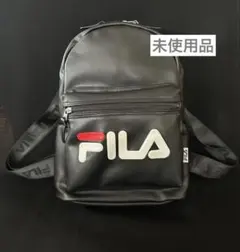 O5-48 未使用品 FILA ミニリュック ブラック バックパックのサムネイル
