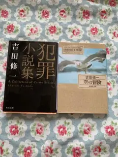 吉田修一 犯罪小説集 / 空の冒険　2冊セット