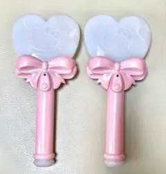 サンリオ　ミラクルギフトパレード　ハート型　ペンライト　2本　セット