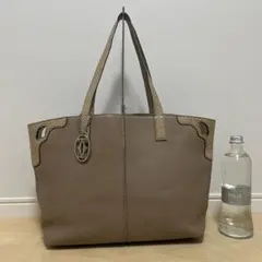 ■Cartier（カルティエ）良品/ レザー/トートバッグ（A4可）/ベージュ系のサムネイル