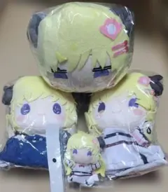 ホロライブ　角巻わため　寝そべり　パペット　４個セットのサムネイル
