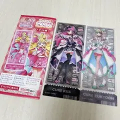 映画 キミとアイドルプリキュア　キュアキッス キュアズキューン　クリアしおり