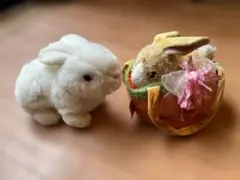 うさぎ ぬいぐるみ 2点セット 東京動物園協会 ＆ オーロラワールド 女の子のサムネイル