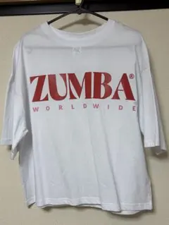 ZUMBA Tシャツ ホワイト 新品　Sサイズのサムネイル