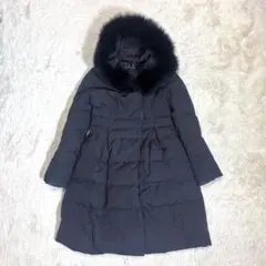 ルイルエブティック ダウンコート Aライン フォックスファー ロング