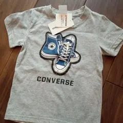 CONVERSE スニーカーTシャツ グレー