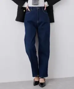 ロペピクニック ウエスト革命デニム ウエストシェイプストレート デニムパンツ