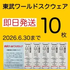 東武ワールドスクウェアスクエア園内お買物券付きご優待割引券10枚aiのサムネイル