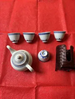 中国茶器セット 急須と茶碗4個