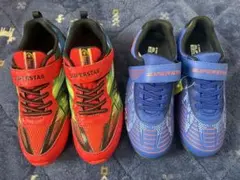 スニーカー 21.0cm 21.5cm 男の子　スーパースター　ムーンスター