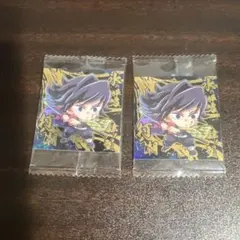 極レア 冨岡義勇　鬼滅の刃 ウエハース シール14 2枚セット