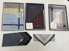 Pierre Cardin & Glamorous Versaceハンカチセット