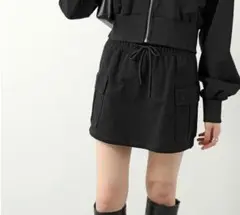 CALVIN KLEIN JEANS ミニスカート スウェット カーゴスカート