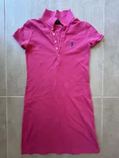 Ralph Lauren SportsサイズXSピンク ポロワンピース
