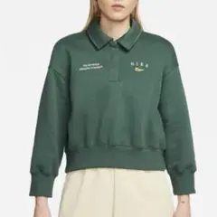 NIKE ROP 3Q POLO ポロシャツ グリーン ナイキ クロップド 韓国