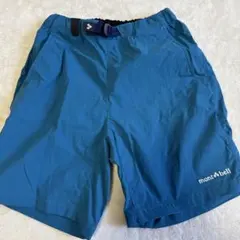 mont-bell キッズショートパンツ 140 青
