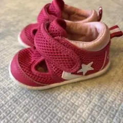 CONVERSE ピンク メッシュサンダル　12.0