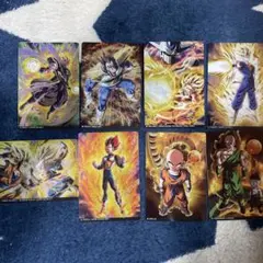 ドラゴンボールカードセット ホロ加工