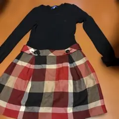 BLUE LABEL CRESTBRIDGE ひざ丈ワンピース 38