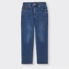 GU スリムテーパードアンクルジーンズ M