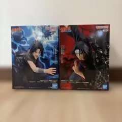 NARUTO 疾風伝　フィギュア　2体セット　シール2枚付