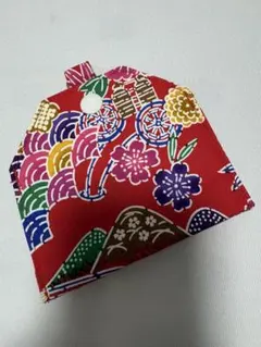 ハンドメイド　ポーチ　和柄