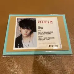 TREASURE PULSE ON ラベル缶 YOSHI