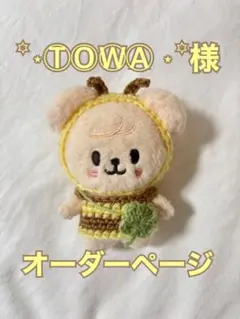 ꙳⋆T⃝O⃝W⃝A⃝ ⋆꙳様オーダーページ