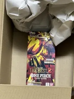 ワンピースカードゲーム THE BEST vol.2 テープカットあり 2BOX - メルカリ