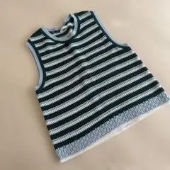 ☆GU 編み込みニットベスト Sサイズ☆
